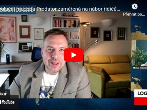 Michal Mikulášek o revoluční metodě náboru řidičů a skladníků