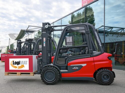 Linde na LogiMATu představí např. inovativní alternativy k řízení volantem a vozík Linde V Modular