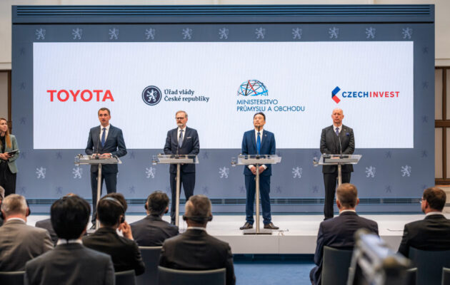 Toyota investuje 17 miliard v Kolíně: spustí výrobu bateriového elektromobilu a podpoří český automobilový průmysl