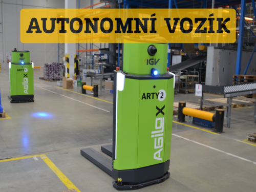 Autonomní vozík v moderní logistice a intralogistice