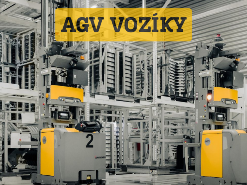 AGV vozíky: autonomní přeprava materiálu v moderním skladování