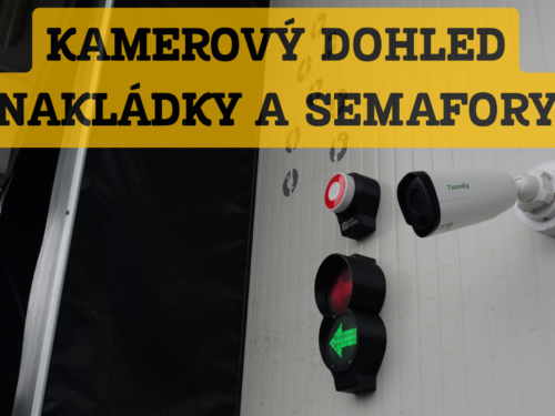 Kamerový dohled nakládky a semafory: vizuální kontrola a řízení bezpečnosti u průmyslových vrat