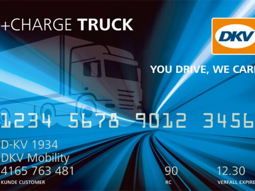 Společnost DKV Mobility představuje dobíjecí kartu pro elektrická nákladní vozidla