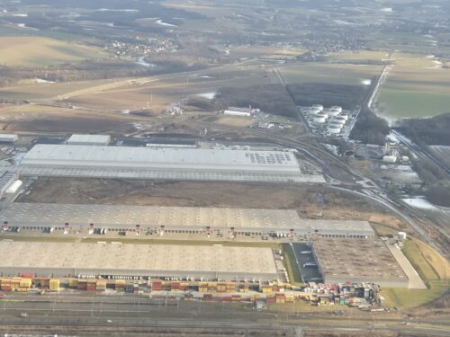 Výstavba logistického centra BMW Group v Ostrava Airport Multimodal Parku vstupuje do finální fáze