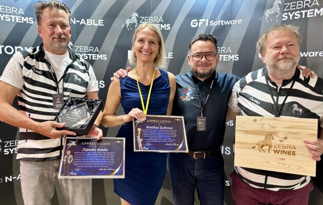 ZEBRA SYSTEMS ocenila nejlepší partnery za rok 2025, nově i v oblasti AI