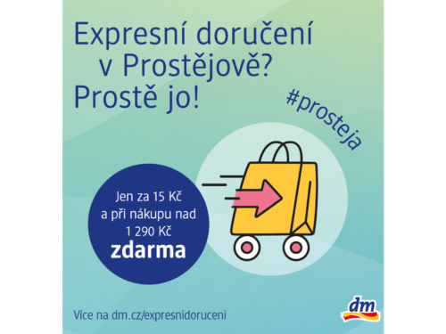 Rychlejší nákup pro více zákazníků: dm rozšiřuje expresní doručení do dalších devíti měst