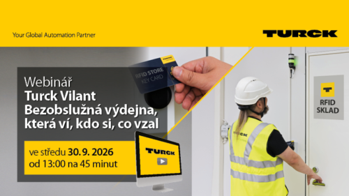 WEBINÁŘ TURCK VILANT | Bezobslužná výdejna, která ví, kdo si co vzal